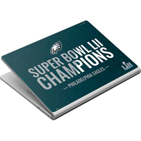 NFL Philadelphia Eagles Super Bowl LII Champions Surface Book Skin