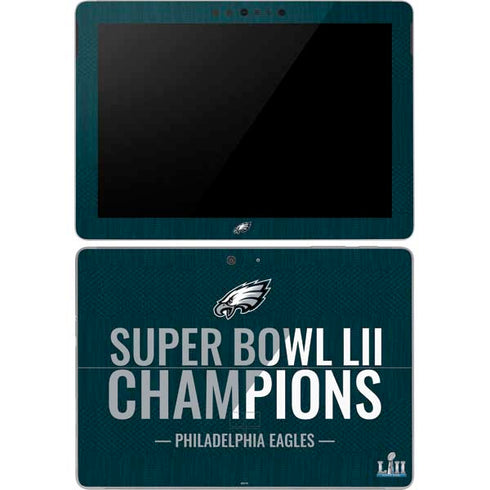 NFL Philadelphia Eagles Super Bowl LII Champions Surface Go Skin