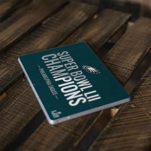 NFL Philadelphia Eagles Super Bowl LII Champions Surface Go Skin