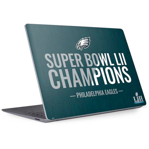 NFL Philadelphia Eagles Super Bowl LII Champions Surface Laptop 3 13.5in Skin