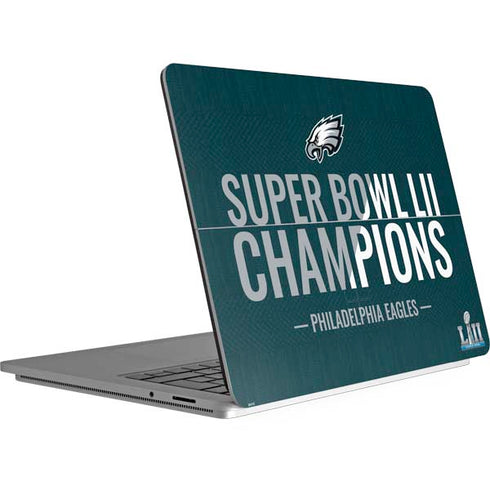NFL Philadelphia Eagles Super Bowl LII Champions Surface Laptop Studio Skin
