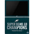 NFL Philadelphia Eagles Super Bowl LII Champions Surface Pro 6 Skin
