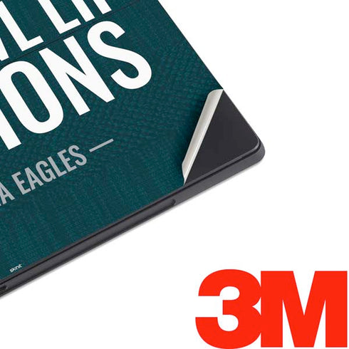 NFL Philadelphia Eagles Super Bowl LII Champions Surface Pro 6 Skin