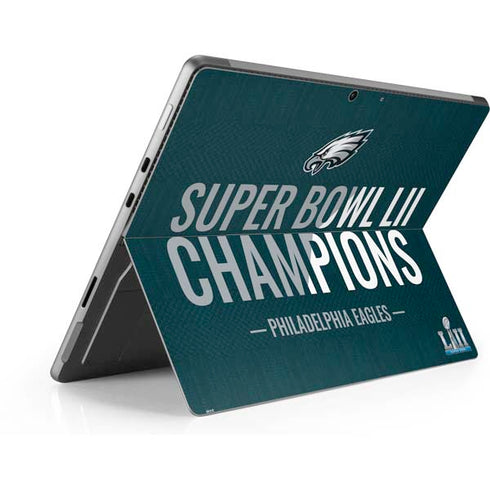 NFL Philadelphia Eagles Super Bowl LII Champions Surface Pro 8 Skin