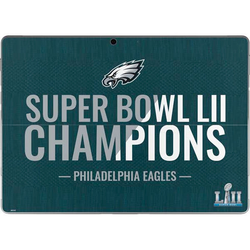 NFL Philadelphia Eagles Super Bowl LII Champions Surface Pro 9 Skin