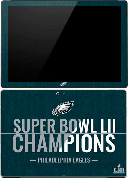 NFL Philadelphia Eagles Super Bowl LII Champions Surface Pro (2017) Skin