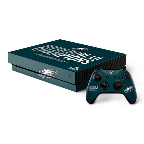 NFL Philadelphia Eagles Super Bowl LII Champions Xbox One X Bundle Skin