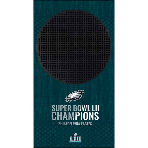 NFL Philadelphia Eagles Super Bowl LII Champions Xbox Series S Console Skin