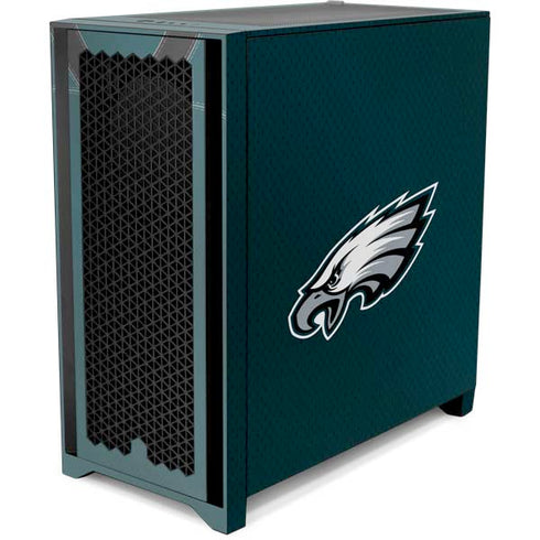 NFL Philadelphia Eagles Team Jersey Corsair 4000D Tempered Glass Mid-Tower ATX Case Skin