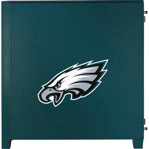 NFL Philadelphia Eagles Team Jersey Corsair 4000D Tempered Glass Mid-Tower ATX Case Skin