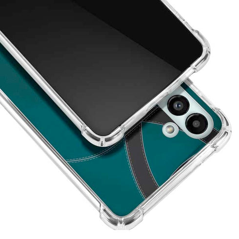 NFL Philadelphia Eagles Team Jersey Galaxy A13 5G Clear Case