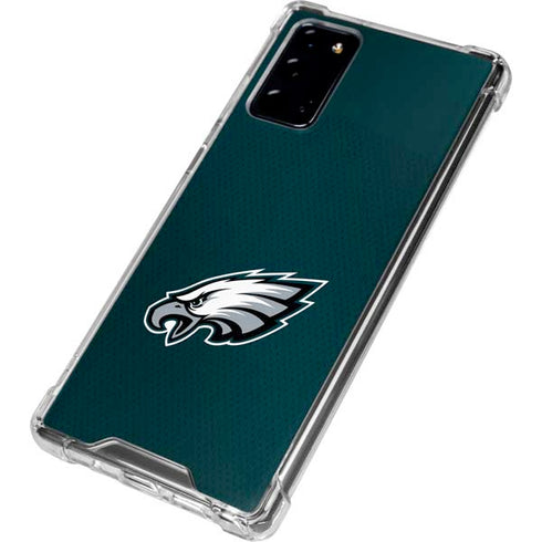 NFL Philadelphia Eagles Team Jersey Galaxy Note20 5G Clear Case