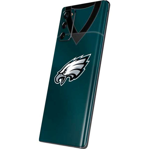 NFL Philadelphia Eagles Team Jersey Galaxy Note20 5G Skin