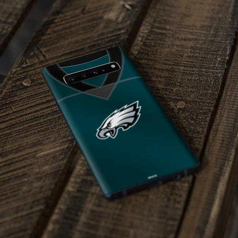 NFL Philadelphia Eagles Team Jersey Galaxy S10 Plus Skin