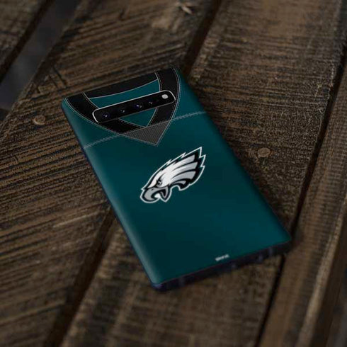 NFL Philadelphia Eagles Team Jersey Galaxy S10 Skin
