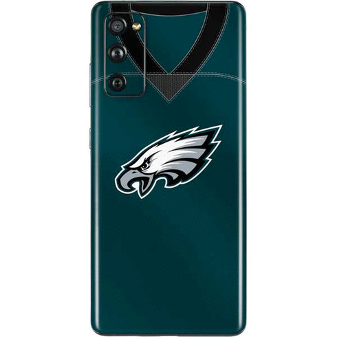 NFL Philadelphia Eagles Team Jersey Galaxy S20 Fan Edition Skin