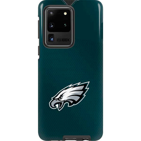 NFL Philadelphia Eagles Team Jersey Galaxy S20 Ultra 5G Pro Case