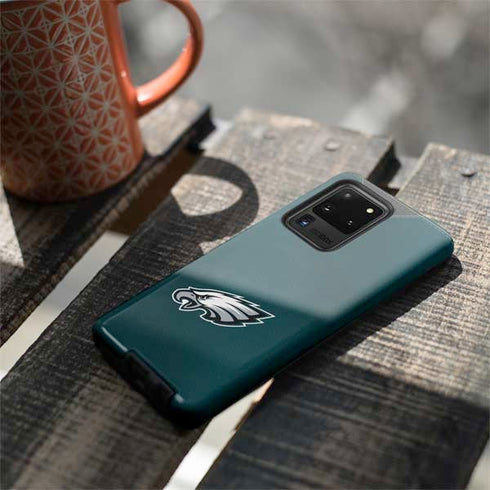 NFL Philadelphia Eagles Team Jersey Galaxy S20 Ultra 5G Pro Case