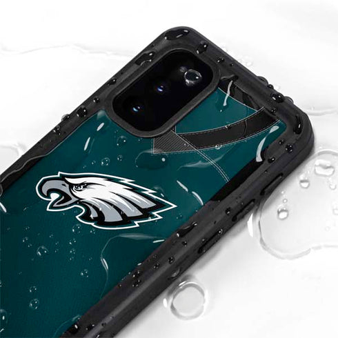 NFL Philadelphia Eagles Team Jersey Galaxy S20 Waterproof Case