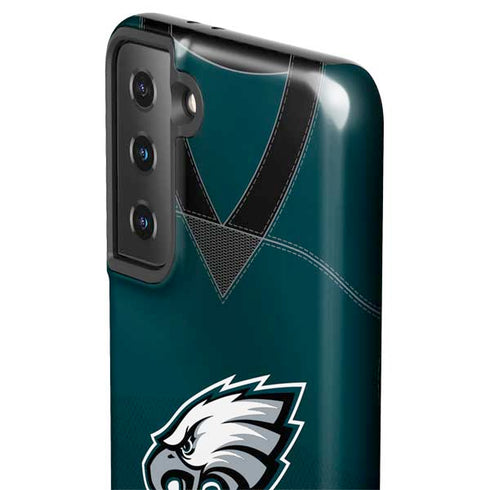 NFL Philadelphia Eagles Team Jersey Galaxy S21 FE Pro Case