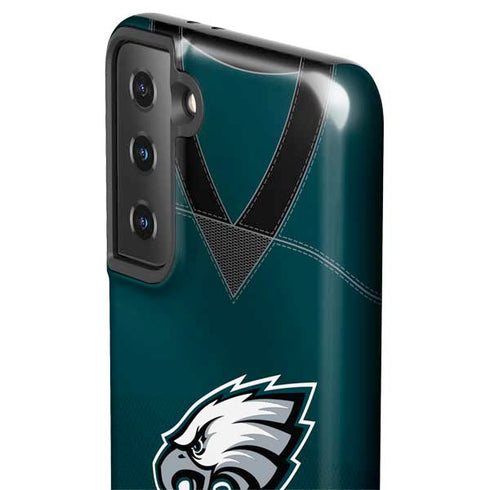 NFL Philadelphia Eagles Team Jersey Galaxy S21 Plus 5G Pro Case