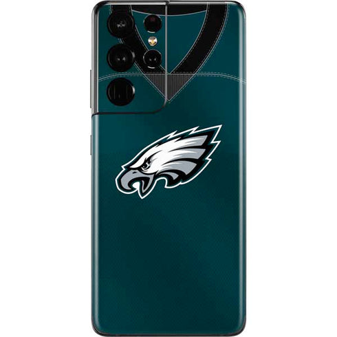 NFL Philadelphia Eagles Team Jersey Galaxy S21 Ultra 5G Skin