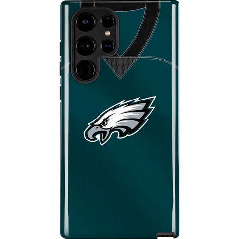 NFL Philadelphia Eagles Team Jersey Galaxy S22 Ultra Pro Case