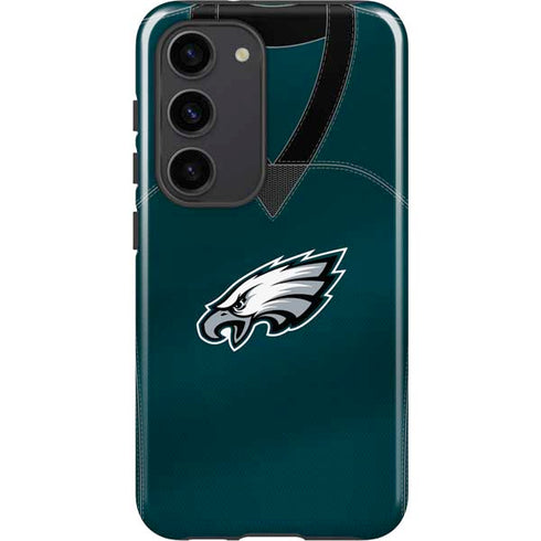 NFL Philadelphia Eagles Team Jersey Galaxy S23 Pro Case