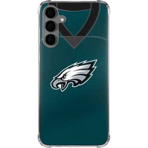 NFL Philadelphia Eagles Team Jersey Galaxy S24 Plus Clear Case