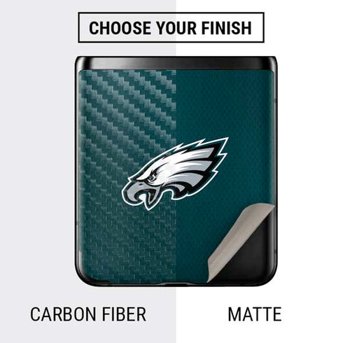 NFL Philadelphia Eagles Team Jersey Galaxy Z Flip Skin