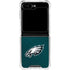NFL Philadelphia Eagles Team Jersey Galaxy Z Flip5 5G Clear Case
