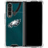 NFL Philadelphia Eagles Team Jersey Galaxy Z Fold4 5G Clear Case