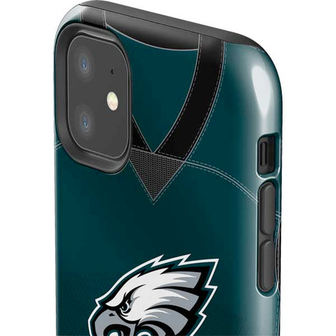 NFL Philadelphia Eagles Team Jersey iPhone 11 Impact Case