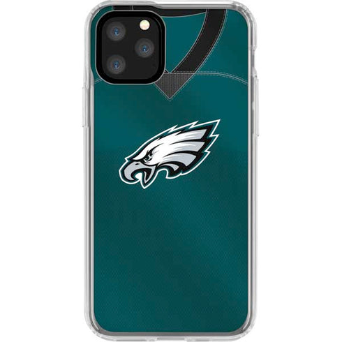 NFL Philadelphia Eagles Team Jersey iPhone 11 Pro Clear Case