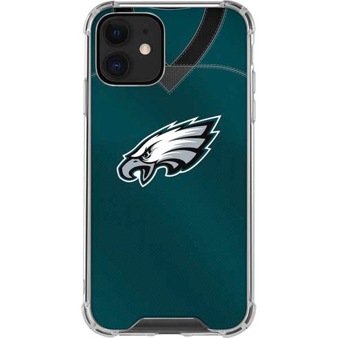 NFL Philadelphia Eagles Team Jersey iPhone 12 Mini Clear Case