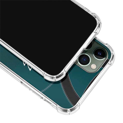 NFL Philadelphia Eagles Team Jersey iPhone 12 Pro Clear Case