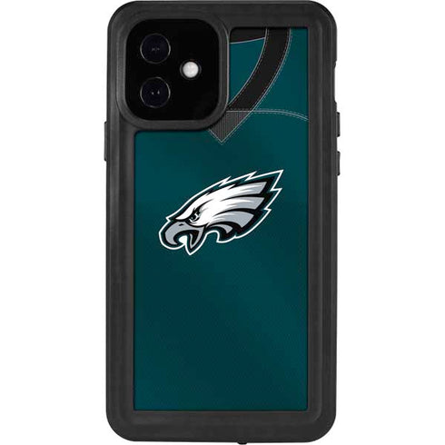 NFL Philadelphia Eagles Team Jersey iPhone 12 Waterproof Case