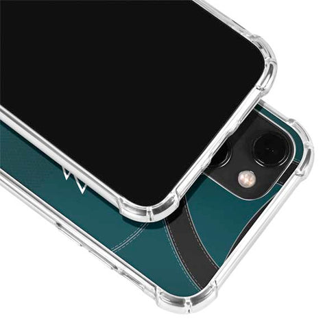 NFL Philadelphia Eagles Team Jersey iPhone 13 Mini Clear Case