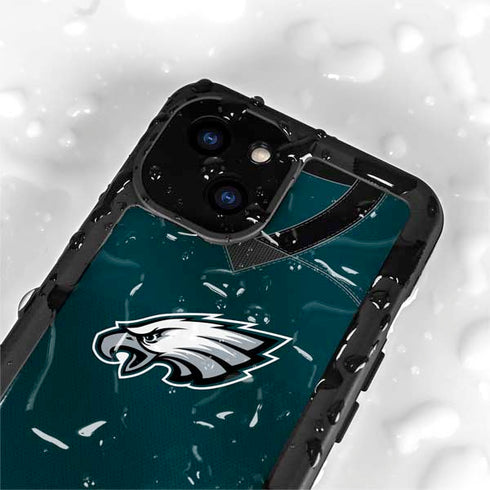 NFL Philadelphia Eagles Team Jersey iPhone 13 Mini Waterproof Case