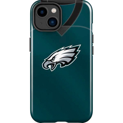 NFL Philadelphia Eagles Team Jersey iPhone 15 Plus Impact Case