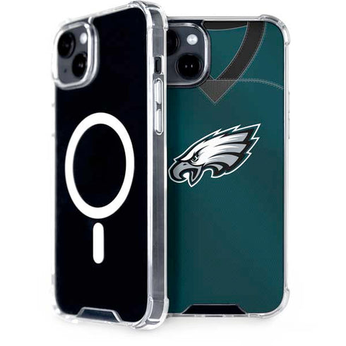 NFL Philadelphia Eagles Team Jersey iPhone 14 Plus MagSafe Case
