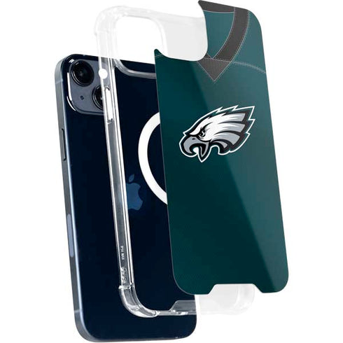 NFL Philadelphia Eagles Team Jersey iPhone 15 Plus MagSafe Case