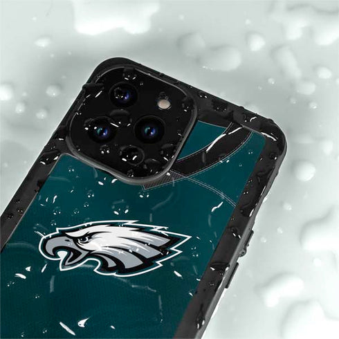 NFL Philadelphia Eagles Team Jersey iPhone 14 Pro Max Waterproof Case