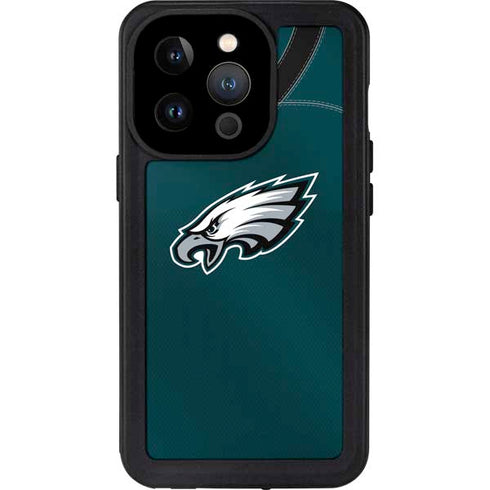 NFL Philadelphia Eagles Team Jersey iPhone 14 Pro Waterproof Case