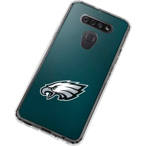 NFL Philadelphia Eagles Team Jersey LG K51/Q51 Clear Case