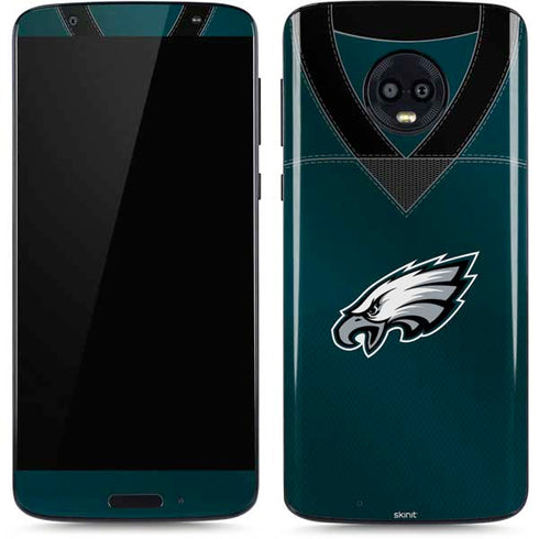 NFL Philadelphia Eagles Team Jersey Moto G6 Skin