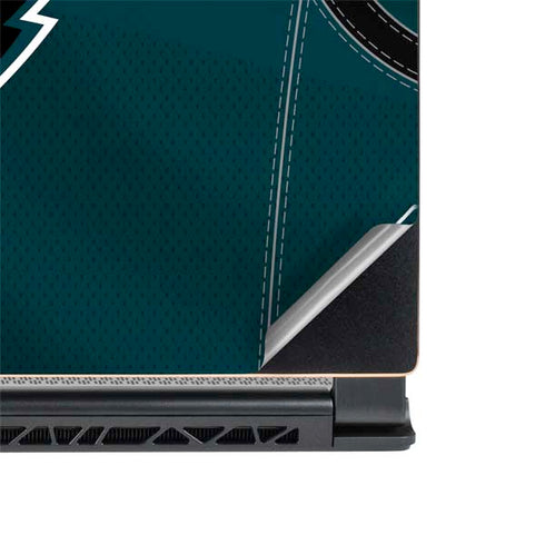 NFL Philadelphia Eagles Team Jersey MSI GS65 Stealth Laptop Skin