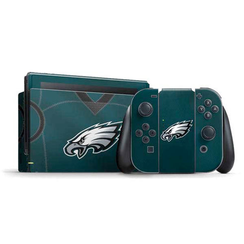 NFL Philadelphia Eagles Team Jersey Nintendo Switch Bundle Skin