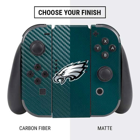 NFL Philadelphia Eagles Team Jersey Nintendo Switch Bundle Skin