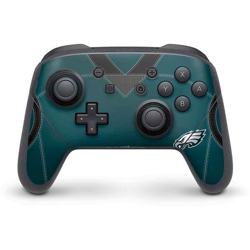 NFL Philadelphia Eagles Team Jersey Nintendo Switch Pro Controller Skin